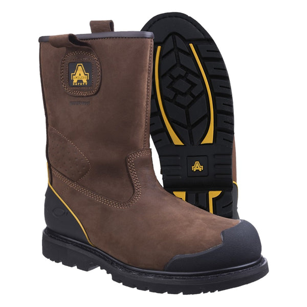 FS223 Goodyear Welted S3 SRA Waterproof Rigger Boots