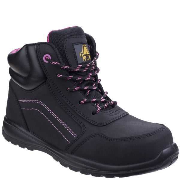 AS601 Lydia S1P SRC Side Zip Safety Boots